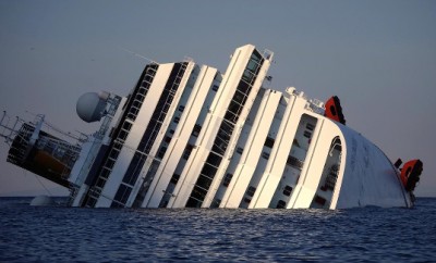 last cruise ship crash