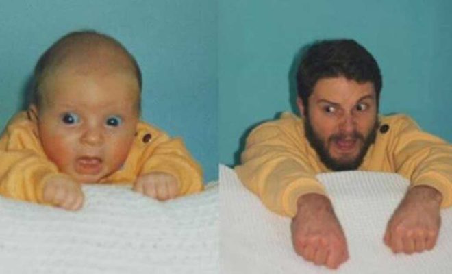 Recreated Childhood Photos
