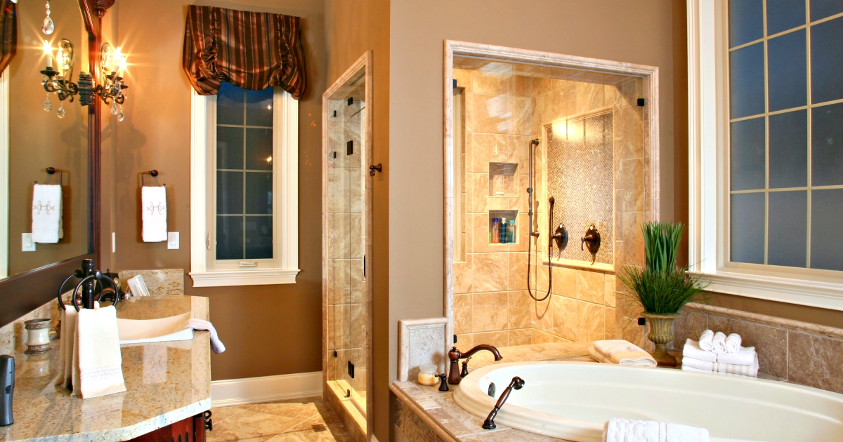 diy bathroom spa